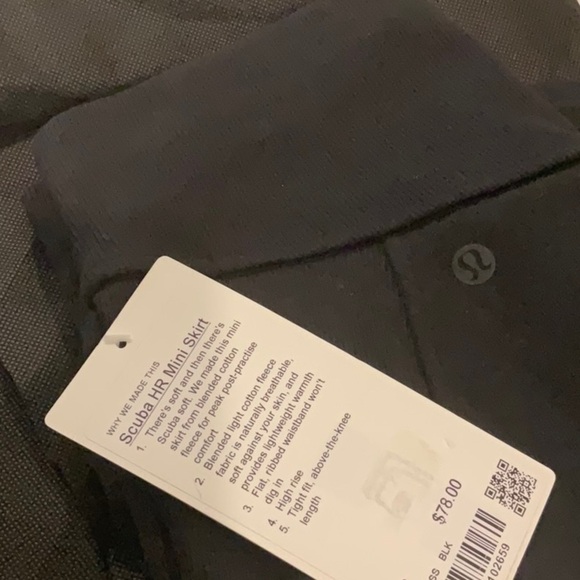 Lululemon Scuba High-Rise Mini Skirt - Picture 6 of 6